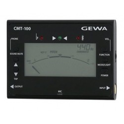 METRÓNOMO GEWA DIGITAL CMT-100, 3 LEDs Y PANTALLA LCD GRANDE 902.620